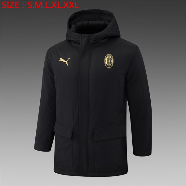 Daunenjacke AC Milan 2024-25 Schwarz